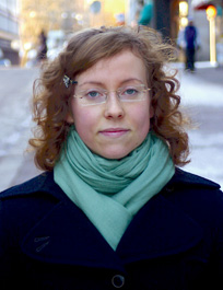 Hallituksen puheenjohtaja Anna-Mari Huhtinen.