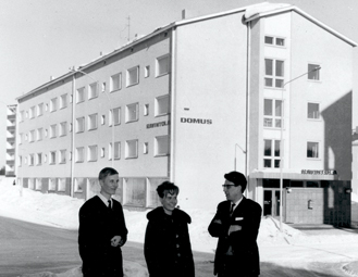 Kalevan Vanhassa Domuksessa on asunut opiskelijoita 60-luvun alusta asti.