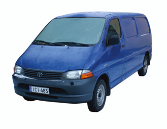 Tamyn uusi Hiace.