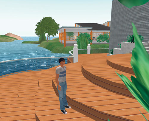 Second Life on valtava kolmiulotteinen maailma, jossa ohjataan itse valittua hahmoa ja kommunikoidaan toisten ohjaamien hahmojen kanssa.